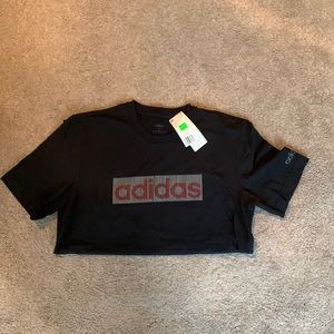 Black Adidas Logo Shirt Size Small